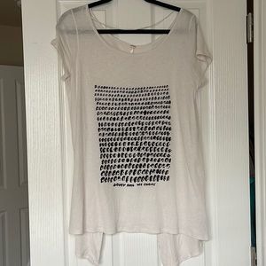 Free people graphic tee